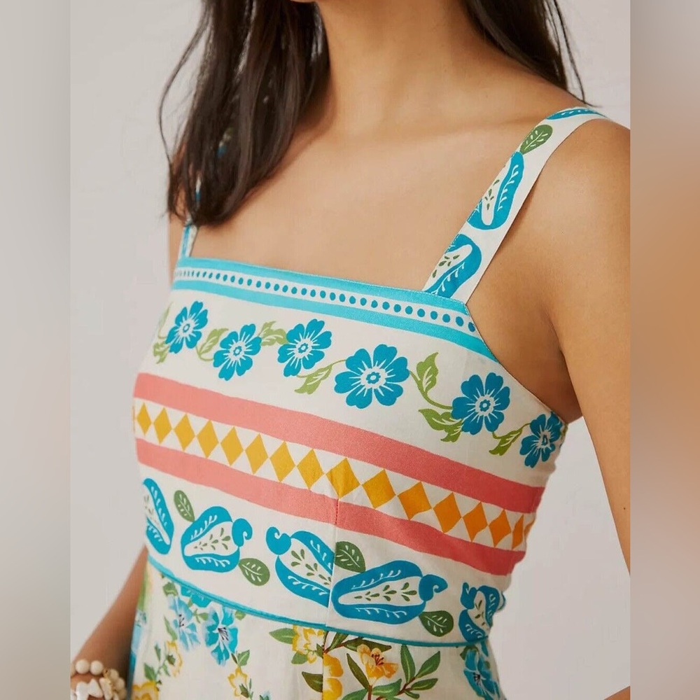 FARM Rio Multicolor Floral Maxi Dress - Picture 3 of 8